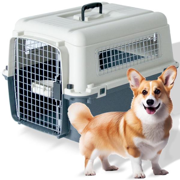 他サイト： プチリュバン 【 IATA 基準クリア】デラックス キャリーバッグ70 LL 外寸：幅51×高47×奥行67.5cm 中型犬用の商品画像