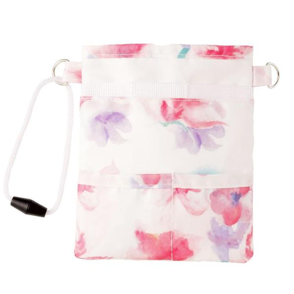 ナースリー 仕分けポケットペンケース ナース グッズ 収納 看護 レディース ナースグッズ 花柄 9001071A