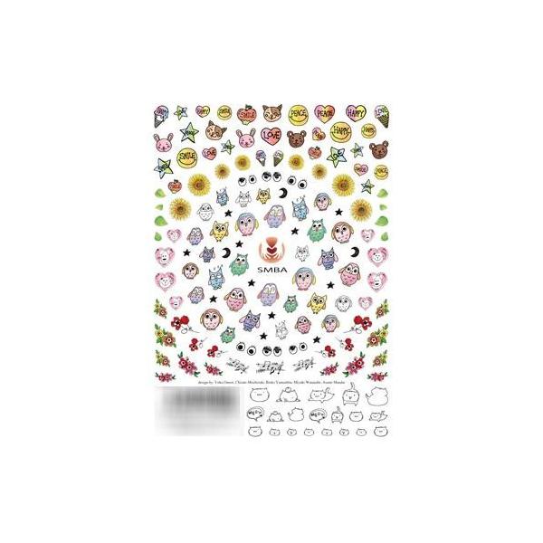 Tsumekira ツメキラ ネイルシール Smba福祉ネイリスト 元気になるネイルシール Nn Smb 101 おしゃれ ネイルステッカー かわいい Jsonic Ca