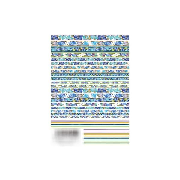 Tsumekira ツメキラ ネイルシール 向井マキプロデュース1 Lady Decor Blue Nn Mki 102 かわいい セルフネイル おしゃれ Cianilugano Ch