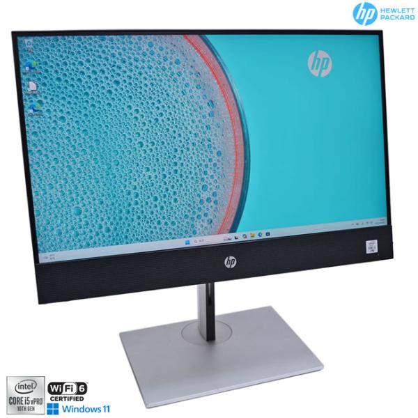 21.5�^ FHD IPS �t����̌^PC HP ProOne 600 G6 AiO Core i5 10500T m.2SSD256G HDD500GB ������8GB Wi-Fi6 Web�J���� Windows11 ���i�摜