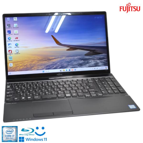 顔認証 Blu-ray フルHD 富士通 LIFEBOOK AH77/D3 第9世代 Core i7...