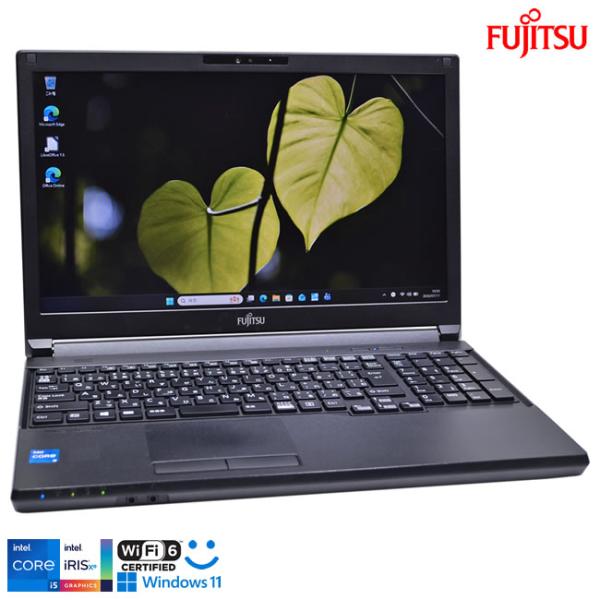 �x�m�� LIFEBOOK A5511/G ��F�� Wi-Fi6 ��11���� Core i5 1145G7 IrisXe ������8G m.2SSD128G Web�J���� USBType-C Windows11 ���i�摜