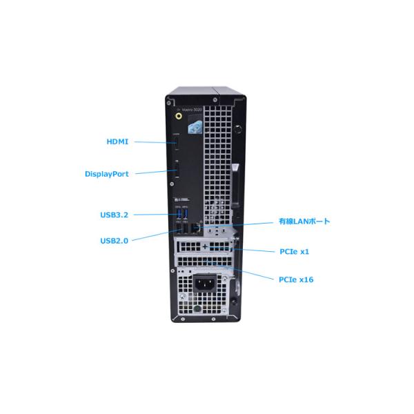 Wi-Fi���� HDMI �f�X�N�g�b�v DELL Vostro 3020 ��13���� Core i7 13700 ������16GB m.2SSD512G �}���` Bluetooth SDXC Windows11 ���i�摜3