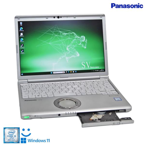 Panasonic レッツノート 8世代 i5 SSD256G 8G カメラ Let's note Windows11 顔認証 Webカメラ Panasonic Let's SV8 第8世代