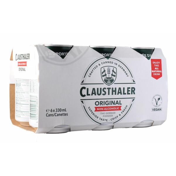 ドイツ産 ノンアルコールビール クラウスターラー 330ml×24本 ノンアル ビールテイスト ケース販売　ビアテイスト 長S