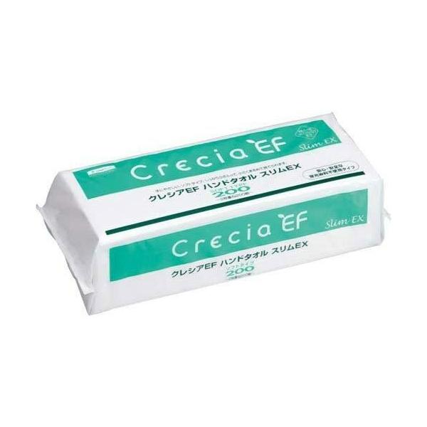日本製紙クレシア クレシアＥＦハンドタオル スリムＥＸ×６