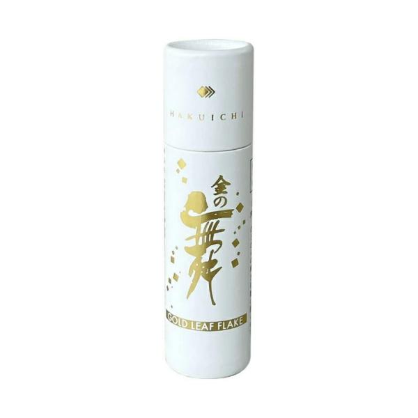 【金沢金箔の箔一】食用金箔 金の舞 切り廻し 紙筒(SW)