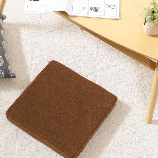 シートクッション 低反発 約38 38 5cm クッション 低反発 もちもち シンプル オフィス 職場 お洒落 おしゃれ 座布団 椅子用 カークッション 枕 まくらステーション イプノス 通販 Yahoo ショッピング