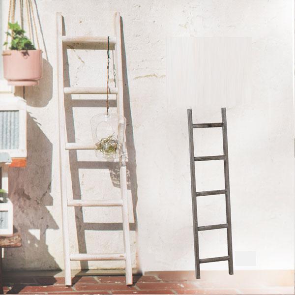 ガーデニング雑貨　木製ラダー オーナメント ウッドラダー ガーデニング雑貨 はしご 木製 園芸