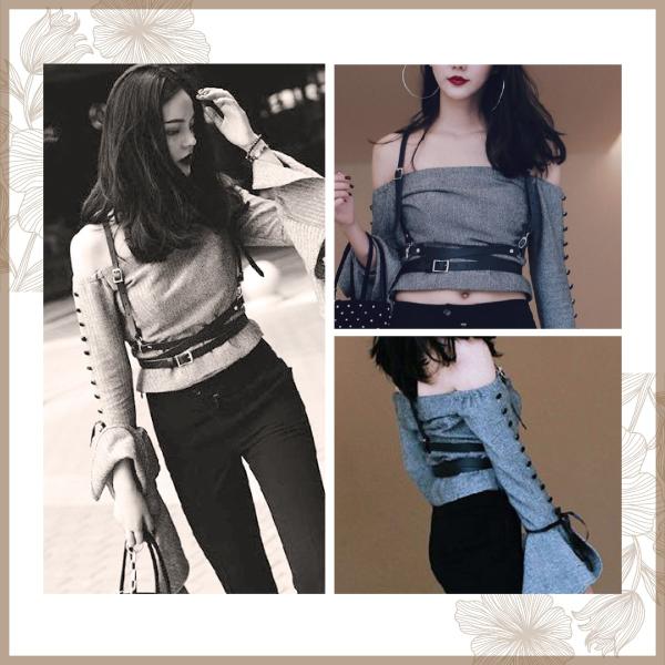 ハーネスベルト 韓国ファッション レディース ボディーハーネ スサスペンダー F025 Hys 通販 Yahoo ショッピング