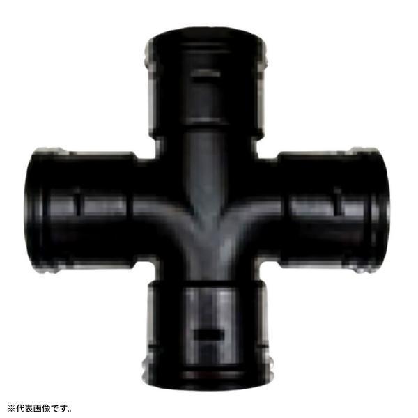 デンカ トヨドレンダブル管用 90°クロス 十字管 φ50 TDW-50用 デンカ トヨドレンダブル管用 90°クロス 十字管 φ50 TDW-50用