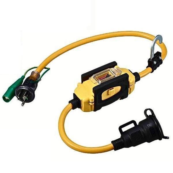 HATAYA ハタヤ BFX延長コード BFX-011KC 0.7m 1口 漏電遮断器 HATAYA ハタヤ BFX延長コード BFX-011KC 0.7m 1口 漏電遮断器