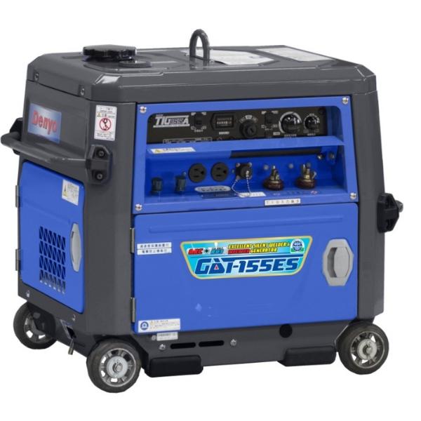 デンヨー 【納期確認商品】デンヨー 特殊エンジン溶接機 GAT-155ES 超