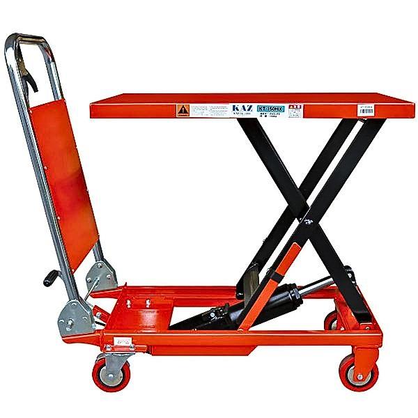 和コーポレーション KAZ 油圧式テーブル運搬車 150kg KT-150HX 