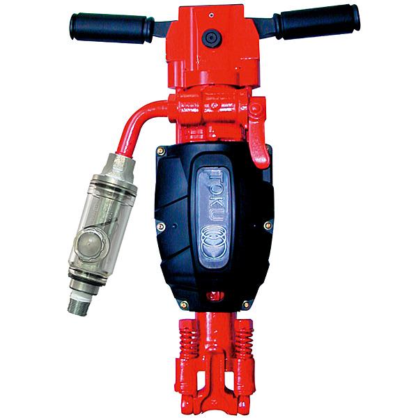 TOKU 東空 ロックドリル TJ-15SV さく岩機 ハンドタイプ 22H マフラー