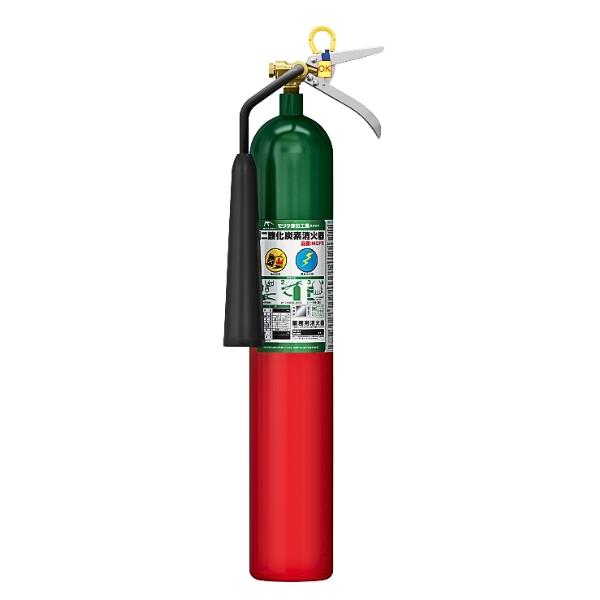 モリタ宮田工業 MCF5 二酸化炭素消火器 2.3kg サーバールーム・制御盤