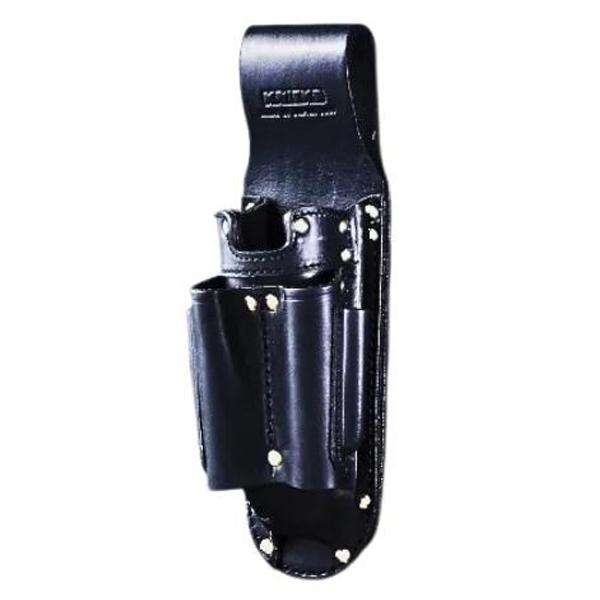 ニックス KB-103JOC 折りたたみタイプ3P充電ドライバーホルダー 工具差し 3点収納 ビットホルダー付 17mmソケット対応