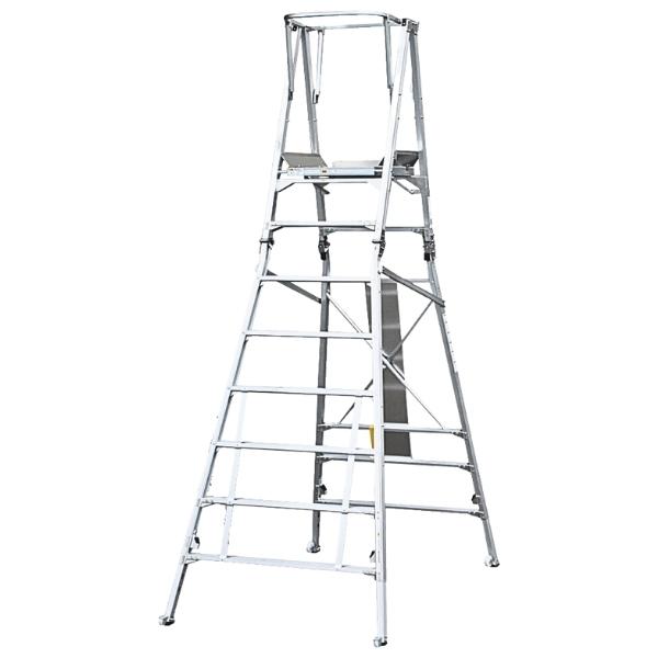 ﾅｶｵ　ｺﾝｽﾀﾜｰ　作業用踏台　CHE-270　作業高さ：2400～2700mm　未使用品 ナカオ コンスタワー CEH-270 作業用踏台 CEHシリーズ : 現場にGO
