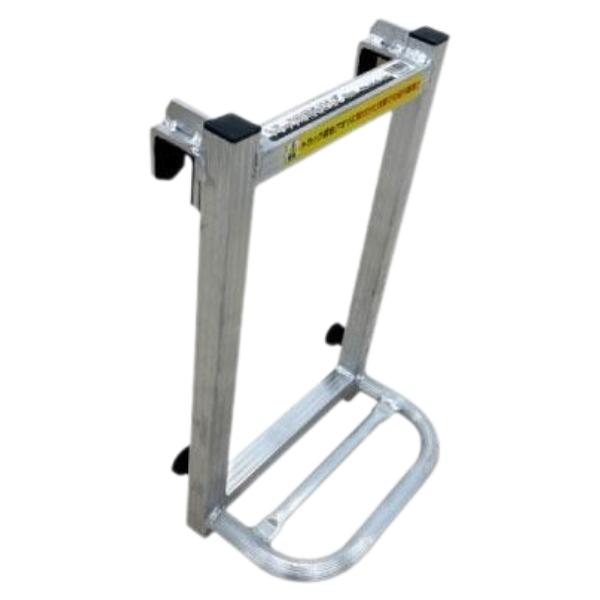 シンセイ トラック用荷台はしご 1段 48×30cm 4台入 荷台用はしご トラックステップ 昇降ステップ 荷台昇降 積み降ろし 全溶接 軽量1.3kg
