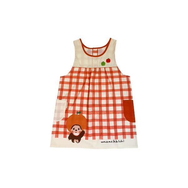 モンチッチエプロン(りんご) 古川紙工 monchhichi モンチッチくん 推し