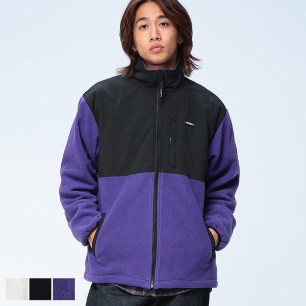 GERRY (ジェリー) フリースナイロン フルジップ ジャケット GE25AW15
