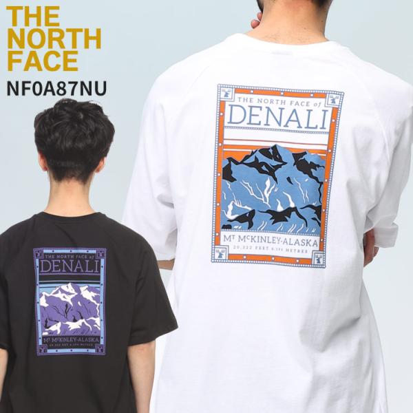 ノースフェイス Tシャツ バックプリント クルーネック 半袖 メンズ THE NORTH FACE トップス アウトドア NF0A87NU 綿100％