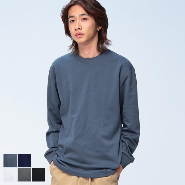 S＆SONS (エスアンドサンズ) +DRY プレーティング 無地 長袖 Tシャツ RGTS2525