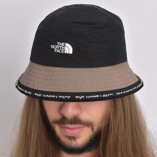 THE NORTH FACE (ザ ノースフェイス) WindWall ロゴ ナイロン バケットハット CYPRESS BUCKET NF0A7WHA
