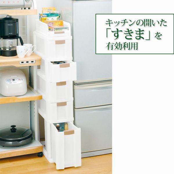 キッチン収納 すきま収納 約 幅25cm すき間収納 隙間収納 ボックス 引出し 6段 浅カゴ 浅型引出 深型引き出し ストッカー ホワイト 白 完成品 日本製 Buyee Buyee Japanese Proxy Service Buy From Japan Bot Online