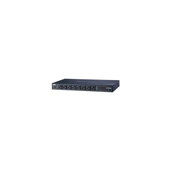 PE8208A/ATEN �v�����X�g�� ATEN 1U�^�C�v8�|�[�g eco PDU (NEMA) PE8208A/ATEN