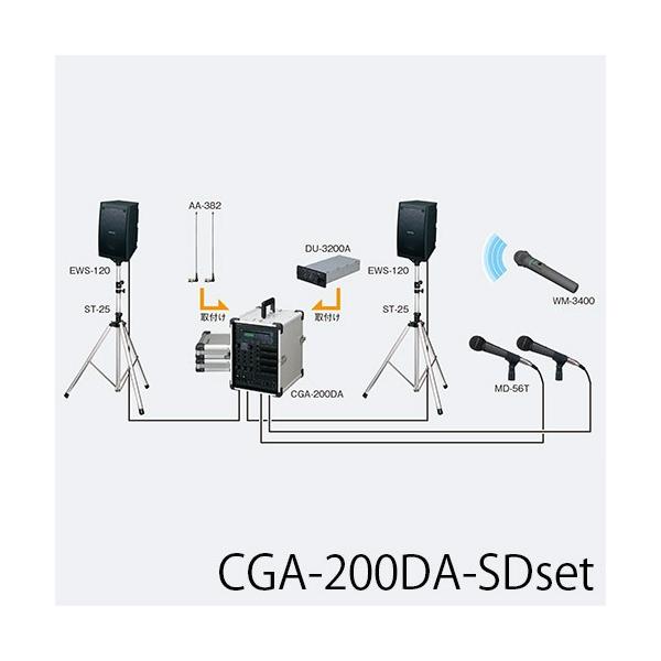 CGA-200DA-SDset ���j�y�b�N�X UNI-PEX �|�[�^�u���A���v �X�^���_�[�h�Z�b�g CGA-200DA-SDset