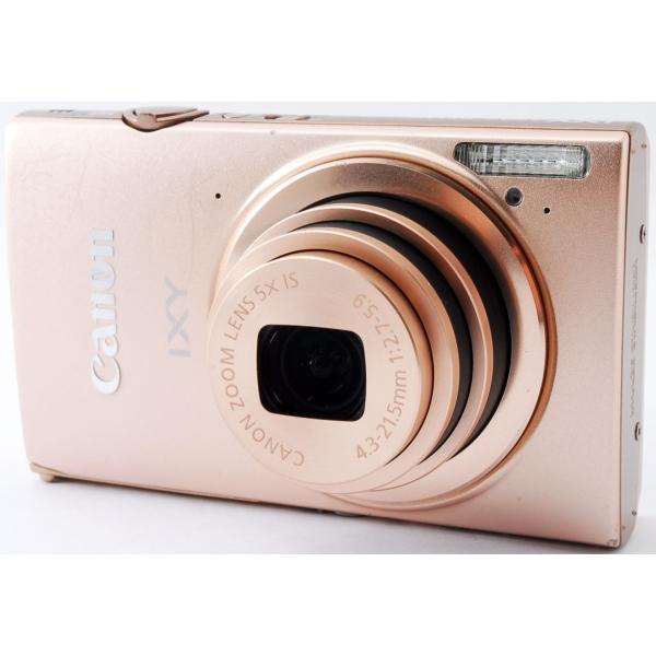 キヤノン コンデジ CANON IXY 430F ゴールド 中古 Wi-Fi搭載 SDカード付き 届いてすぐに使える