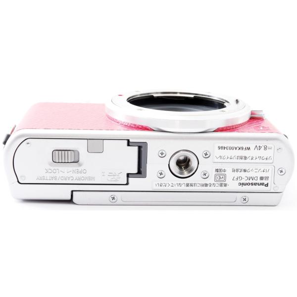パナソニック Panasonic ミラーレス Lumix ダブルズームレンズキット Dmc Gf7 ピンク 人気 Wi Fi搭載