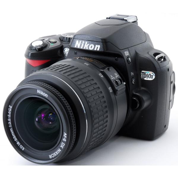 ニコン デジタル一眼 Nikon D40x レンズキット 中古 スマホに送れる Wi-Fi機能SDカード付き 届いてすぐに使える