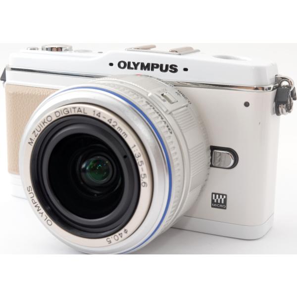 ★アダプター付き★ OLYMPUS オリンパス E-P1 ミラーレス一眼 Amazon | Olympus PEN E-P1 12 MP Micro Four Thirds Interchangeable