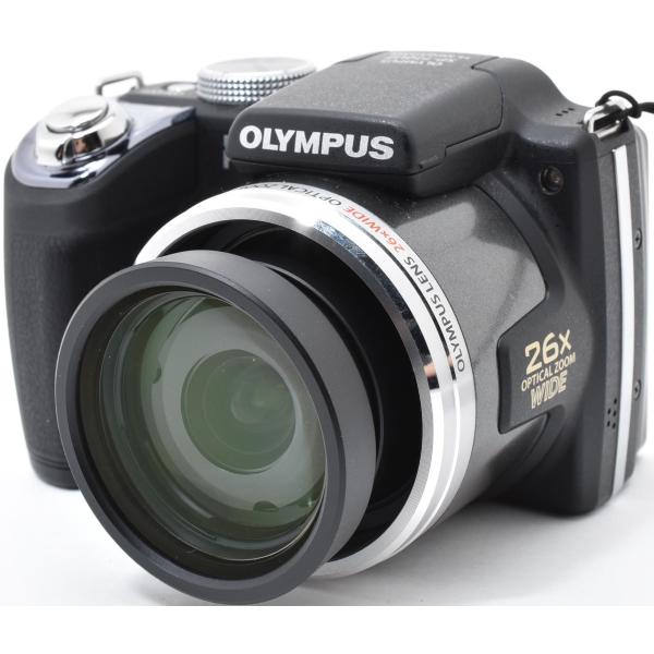 【中古】OLYMPUS オリンパス STYLUS SP-720UZ シルバー コンパクトデジタルカメラ オリンパス（OLYMPUS） コンデジ OLYMPUS SP-720UZ 中古 新品SDカード