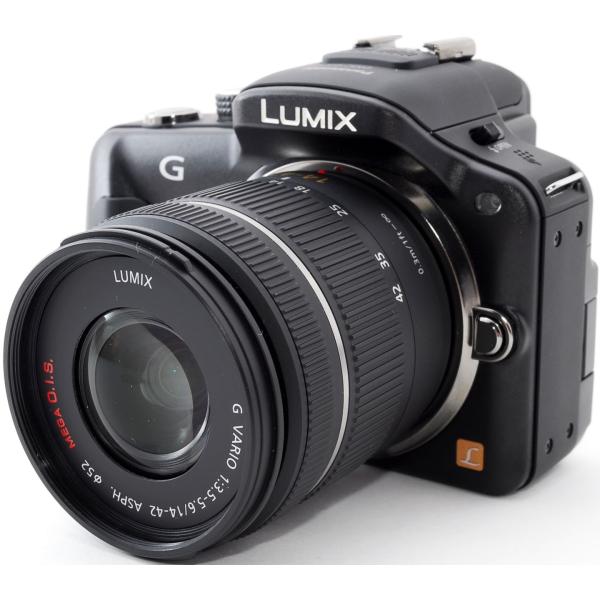 パナソニック ミラーレス Panasonic LUMIX DMC-G3 レンズキット ブラック 中古 SDカード付き 届いてすぐに使える