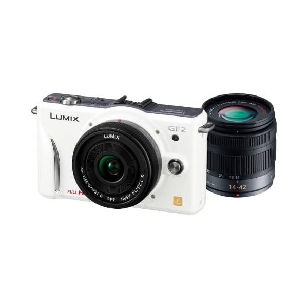 パナソニック Panasonic ミラーレス LUMIX DMC-GF2 ダブルレンズキット