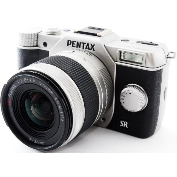 ペンタックス ミラーレス PENTAX Q10 レンズキット シルバー 中古