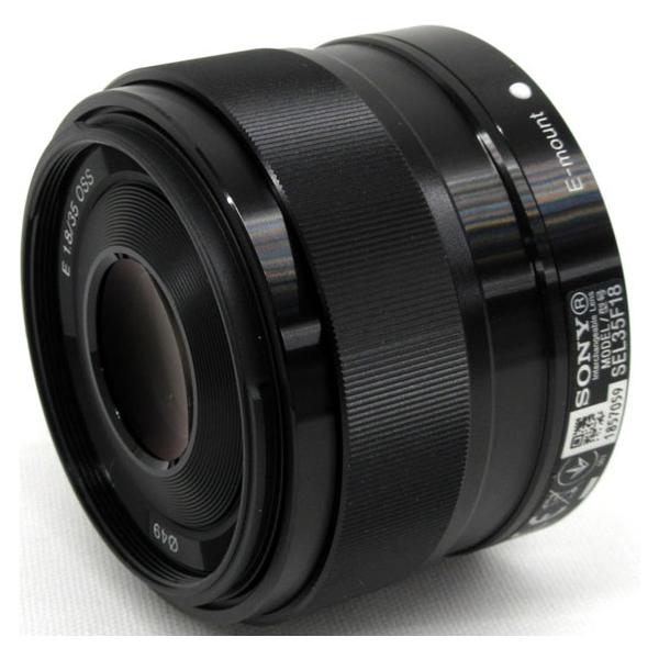 〈美品〉カメラ交換レンズ SEL35F18 ソニー　保証書付 SONY ソニー 交換レンズ 中古 保証 E 35mm F1.8 OSS SEL35F18