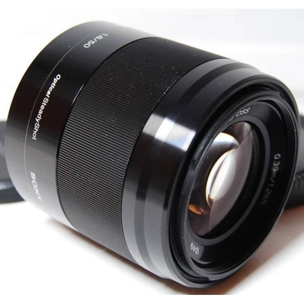 【美品/撮影回数200枚程度】SEL50F18 SONY（ソニー） 単焦点レンズ SONY E 50mm F1.8 OSS ブラック 中古