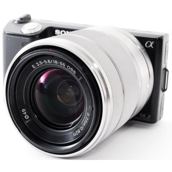 ソニー ミラーレス SONY NEX-5 ブラック レンズキット 中古 新品