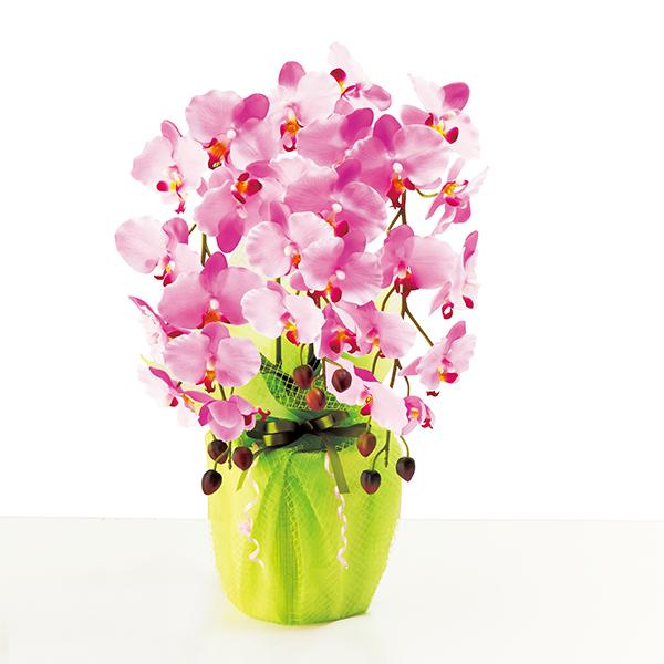 Sc触媒加工 胡蝶蘭 アートフラワー ラベンダー Hca Lv ギフト お祝い 御祝 枯れないお花 造花 防汚 防臭加工 I Chie 通販 Paypayモール