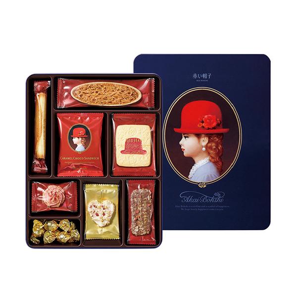 赤い帽子 ブルー クッキー お菓子 洋菓子 スイーツ ギフト プレゼント 内祝 御祝 お返し 挨拶 出産 結婚 香典 仏事 I Chie 通販 Paypayモール