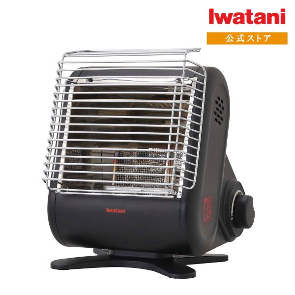 【公式】Iwatani イワタニ 岩谷 カセットガス ストーブ マイ暖mini ブラック CB-STV-MIN