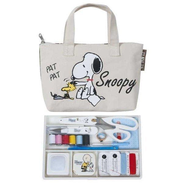 裁縫セット スヌーピー ファスナーバッグ トートタイプ ミササ 家庭科 Dejapan 手数料０円で日本の商品を購買代行 落札代行