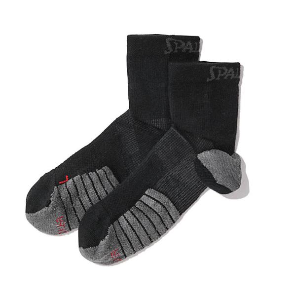 �X�|���f�B���O SPALDING �o�X�P�b�g�{�[���C�� 23-25cm �u���b�N �X�e�b�J�[ �V���[�g�\�b�N�X SAS22111 �X�|�[�c ���� ���K �E�F�A ���K�� �v���[���g ���K�i