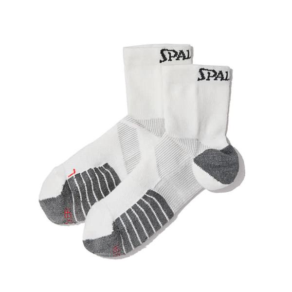 �X�|���f�B���O SPALDING �o�X�P�b�g�{�[���C�� 27-29cm �z���C�g �X�e�b�J�[ �V���[�g�\�b�N�X SAS22111 �X�|�[�c ���� ���K �E�F�A ���K�� �v���[���g ���K�i