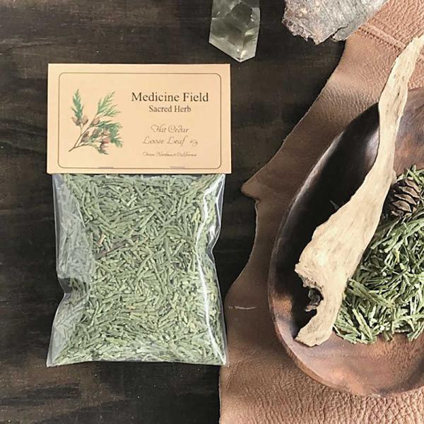 ノースウエスト フラットシダー ルーズリーフ 浄化 スマッジング用 Flat Cedar Loose Leaf